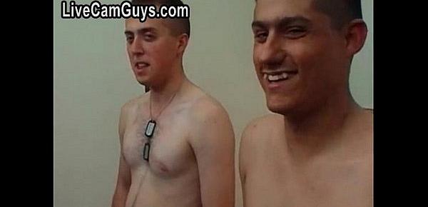  Straight Military Dudes Playing With Sex Toys